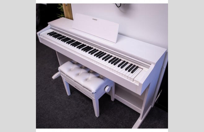Casio AP270 Satin White Digital Piano, Used - Complete Package (SN:942CDC516051449ACB) - Image 5